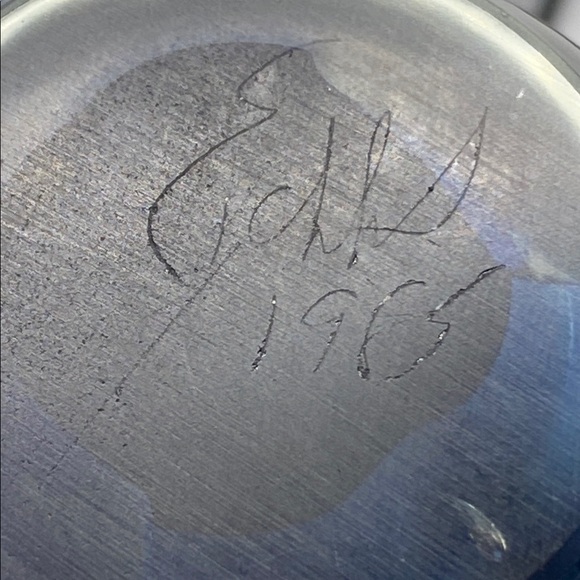 Vintage Glass Paperweight/Art Piece - Picture 7 of 7